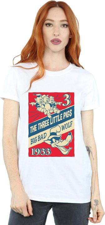 Produktbild Disney Three Little Pigs And The Big Bad Wolf TShirt (XXL)