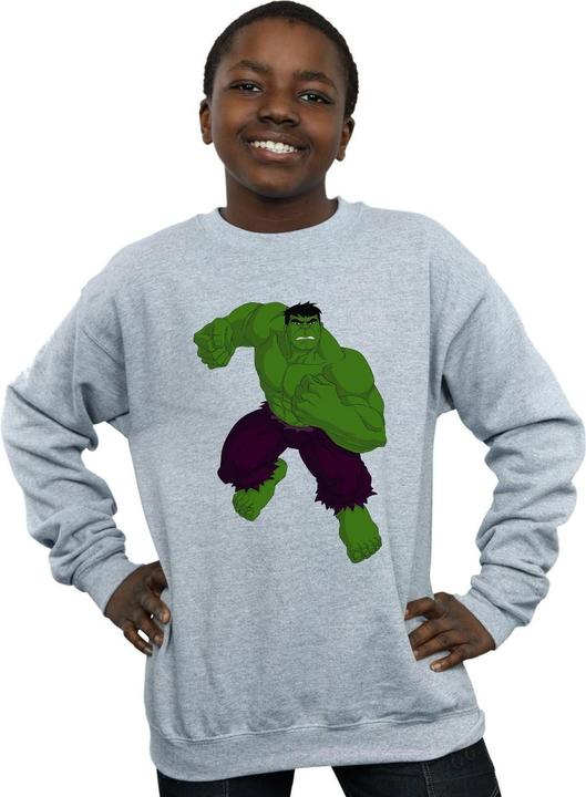 Image du produit - Sweat HULK POSE - Garçon (128)