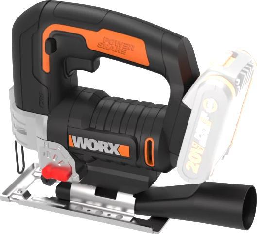 Actual product image Worx WX543.9 20V cordless jigsaw