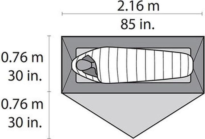 Immagine prodotto Msr Hubba NX (Tenda a cupola, 1.12 kg, 1 persona)