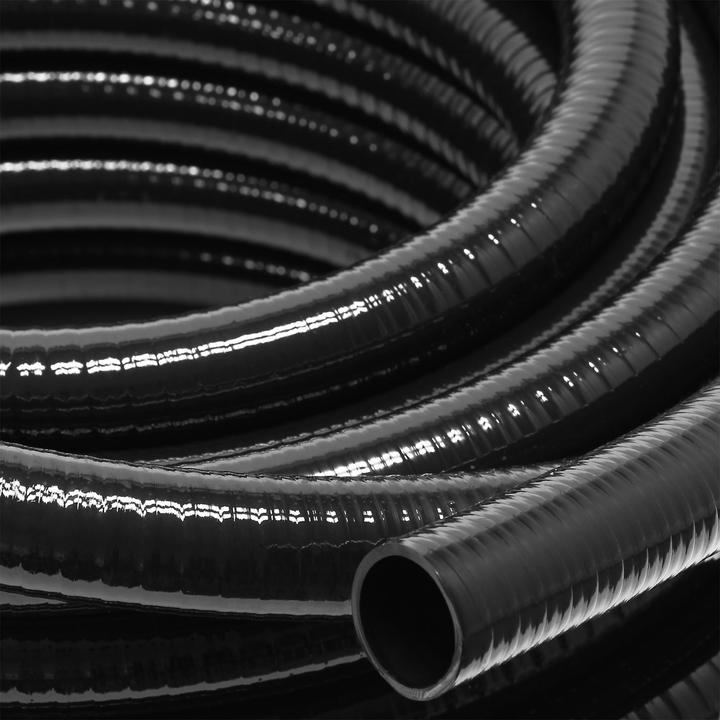 Wiltec Druck- und Saugschlauch 5m Teichschlauch 25mm 330g/m Schlauch Teich