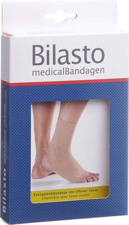 Bilasto Uno Fussgelenkbandage M Ferse geschlossene beige (M)