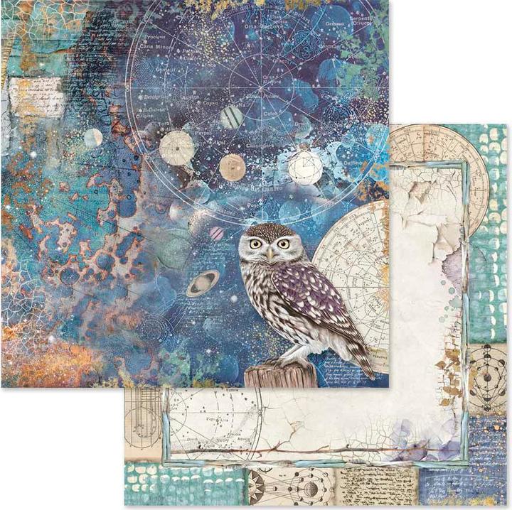 Immagine prodotto Stamperia Blocco scrapbook "Cosmos", 10 fogli, 30,5 x 30,5 cm (190 g/m², 10 x)