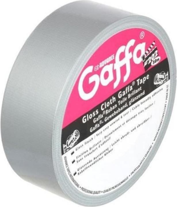 Advance Gaffa Tape Silber 50mm breit, 50m lang (50 mm)