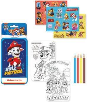 Actual product image Undercover Paw Patrol Colouring Set To Go