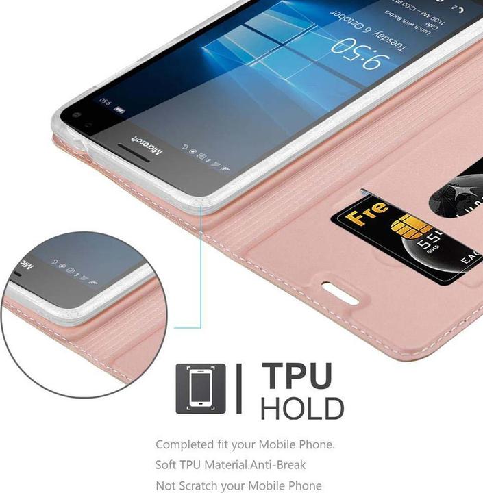Image du produit Cadorabo Book Classy Style Cover (Microsoft Lumia 950 XL)