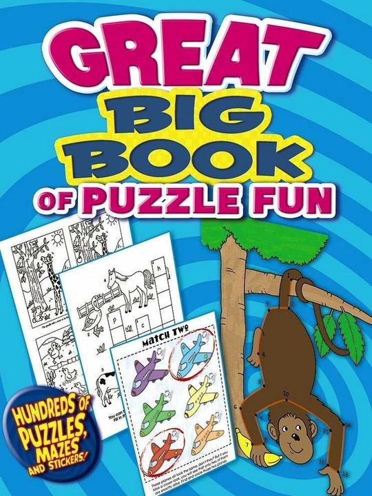 Produktbild Great Big Book of Puzzle Fun (Englisch, Dover, 2014)