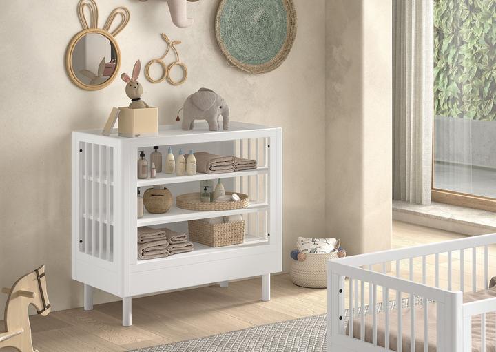 Produktbild Vipack Kinderzimmer Forrest 4-teilig Set B (Kinderkleiderschrank)