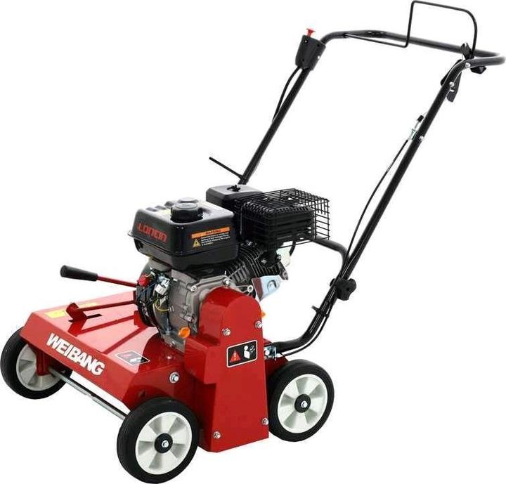 Weibang WB486CRC Profi BenzinVertikutierer mit Pendelmesser
