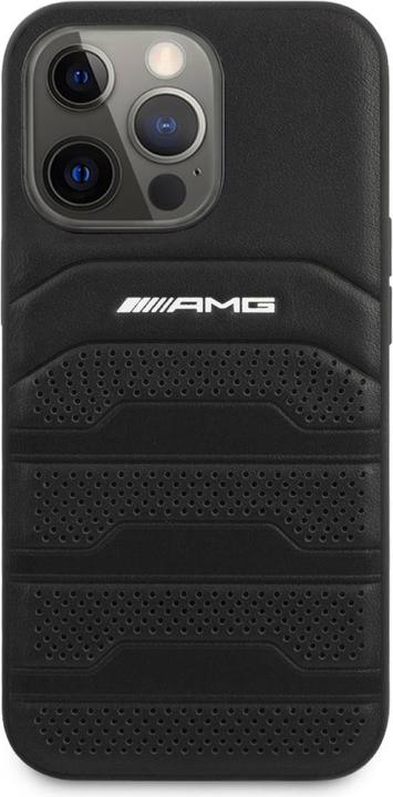 Produktbild Mercedes Mercedes-Benz TASCHE AMG LINE LEDER für iPhone 14 PRO universal (Apple iPhone 14 Pro)