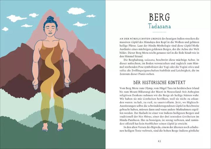 Immagine prodotto Krieger, Hund und Sonnengruss – Legenden und Mythen des Yoga in 30 Posen (Tedesco, Lucy Greeves, Christiane Burkhardt, Amanda León, 2023)