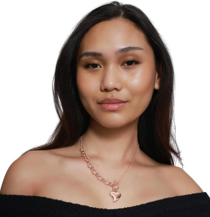 Actual product image Heideman Decent rose gold colour (100% stainless steel)