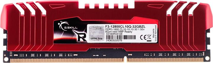 Image du produit G.Skill Module de mémoire DDR3-1600 CL10 RipjawsZ Go (4 x 8GB, 1600 MHz, RAM DDR3, DIMM)