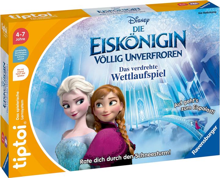 Produktbild tiptoi Disney Die Eiskönigin - Völlig unverfroren: Das verdrehte Wettlaufspiel (Deutsch)