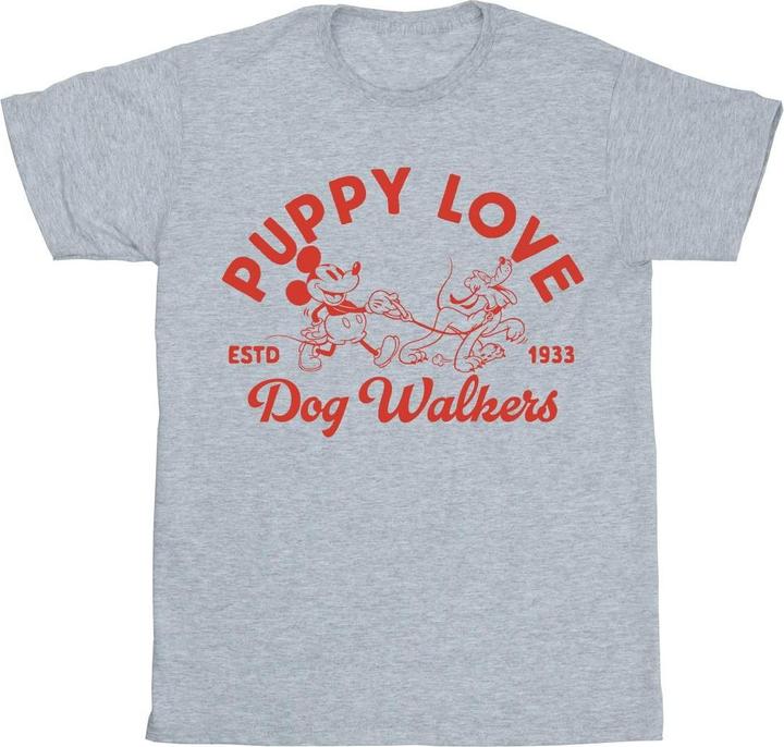 Disney Mickey Mouse Puppy Love TShirt (M)