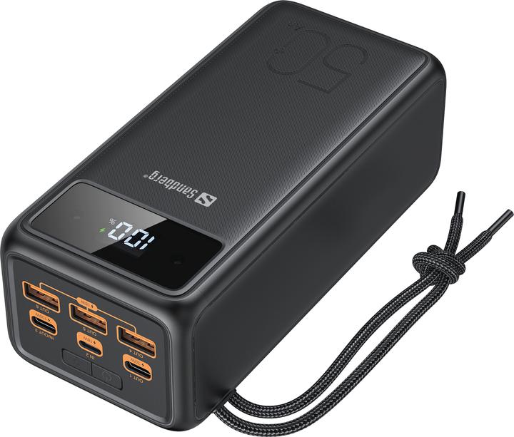 Sandberg Powerbank USB-C PD 130W 50000 (50000 mAh, 100 W, 185 Wh)