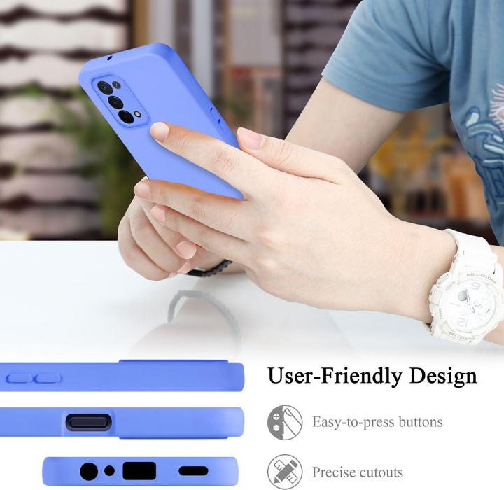 Immagine prodotto Cadorabo Custodia per OPPO A54 5G / A74 5G TPU con design in silicone a protezione dai liquidi (Oppo A74 5G)