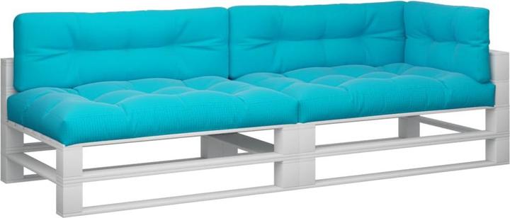 Produktbild VidaXL 10-tlg. Garten-Lounge-Set mit Kissen (120 x 80 x 12 cm)