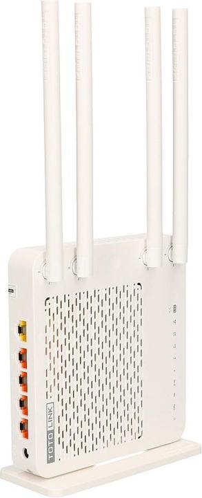 Produktbild Totolink A702R AC1200 WIRELESS DUAL BAND ROUTER wireless router Fast Ethernet Dual-band ( / ) White