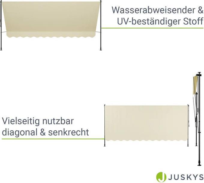 Produktbild Juskys Klemmmarkise Kapstadt (4 m)