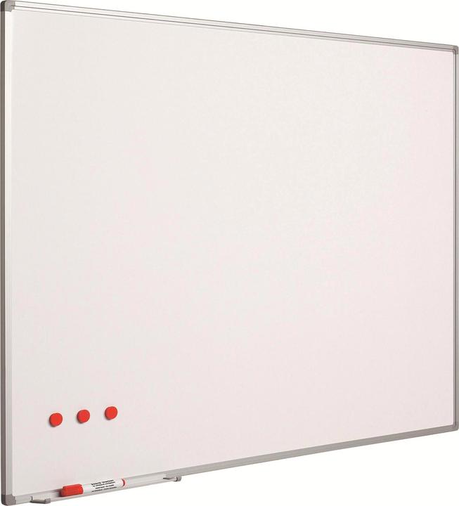 Immagine prodotto Berec Lavagna magnetica Budgetline 90 cm x 120 cm, bianca (4 x 96,5 x 136 cm)