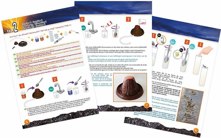 Actual product image Buki Volcanoes and dinosaurs