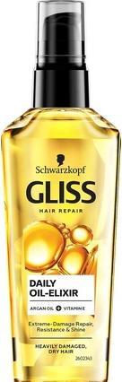 Schwarzkopf Gliss Kur - Daily Oil Elixir Nourishing Hair Elixir From Oil To Daily Use 75Ml (75 ml)