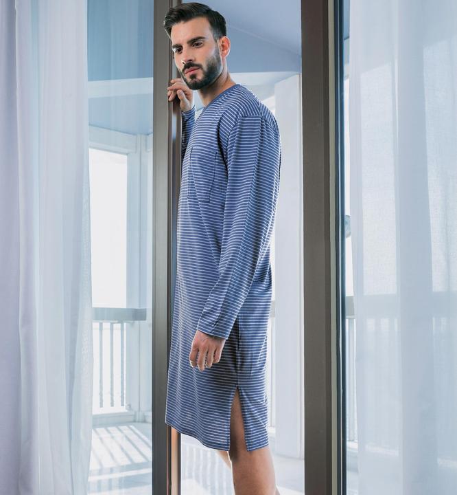 Actual product image Ammann EXTRA LIGHT COTTON" nightgown for men (50)
