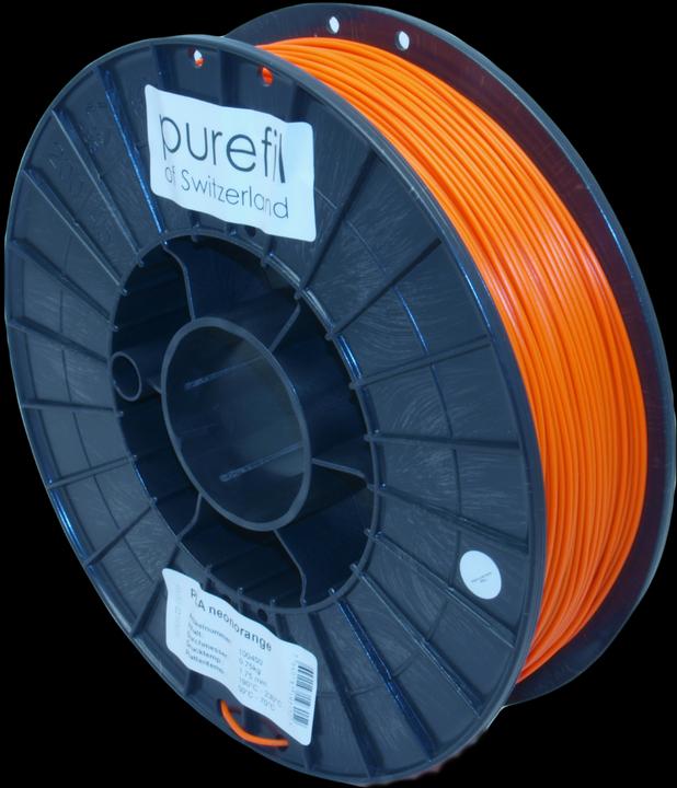 Productafbeelding Purefil FIlament (PLA, 1.75 mm, 750 g, Oranje)