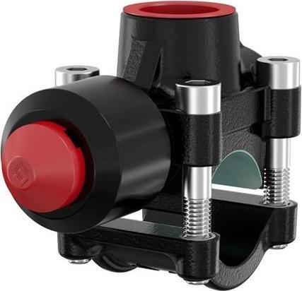 Image du produit Flamco T-plus anboringstee 1"-3/4" til varme,køl sprinkler & trykluft anlaeg