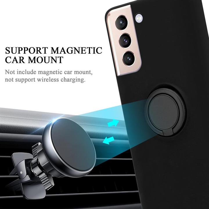 Actual product image Cadorabo TPU Liquid Ring Silicone Case Cover (Samsung Galaxy S21+)