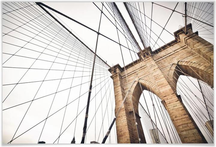 Immagine prodotto Trenddeko Prospettiva del ponte di Brooklyn 02 (90 x 60 cm)