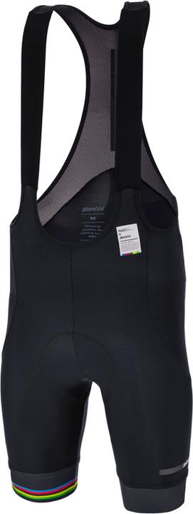 Image du produit Santini Trägerhose kurz UCI Rainbow World Champion Herren (3XL)