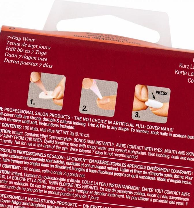 Immagine prodotto KISS Manicure francese (Unghie artificiali, Piazza Breve)