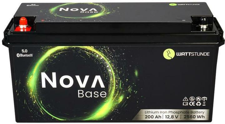 Image du produit Wattstunde Batterie NOVA Base 200 Ah LiFePO4 (12.80 V, 200 Ah)