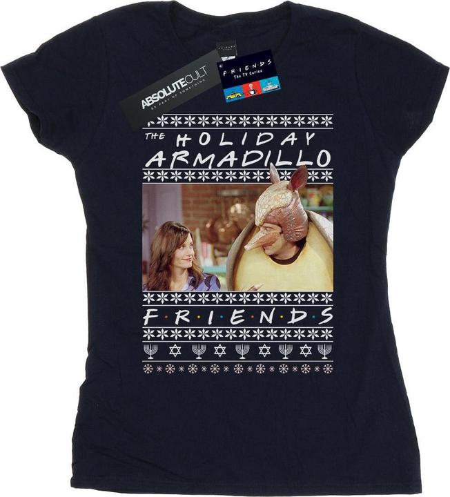Friends Fair Isle Holiday Armadillo TShirt (XXL)