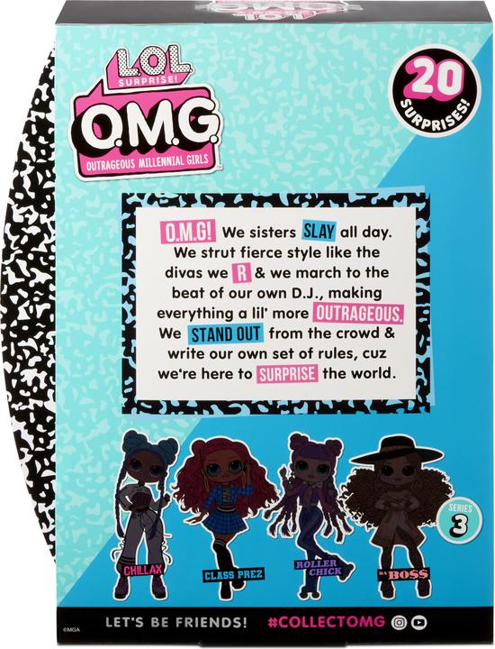 Actual product image MGA L.O.L. Surprise OMG Fashion Class Prez