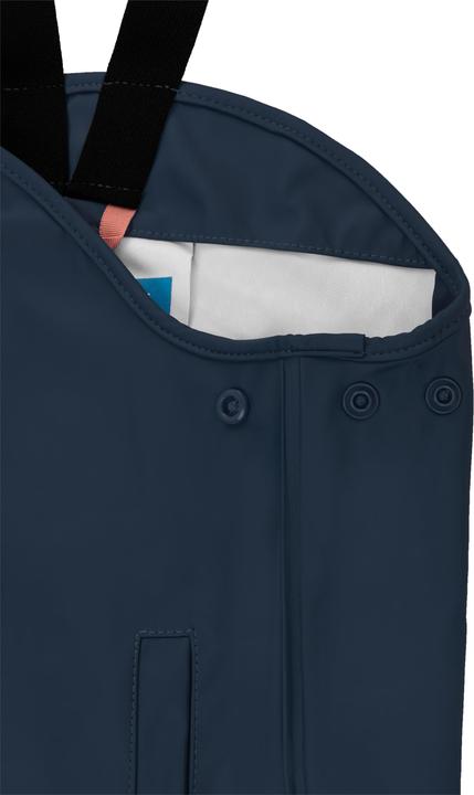 Actual product image Normani Children's rain trousers with braces "Skjolden" - 9251 (128)