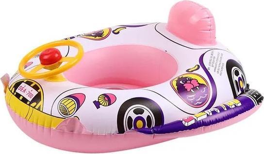 Image du produit Splash & Fun Bouée gonflable de voiture pour bébé, siège de natation 60x60cm
