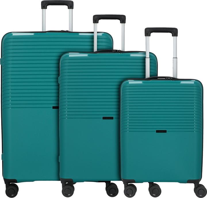 Produktbild D&N Travel Line 4000 3er Koffer-Set (208 l, XL (ab 115l))