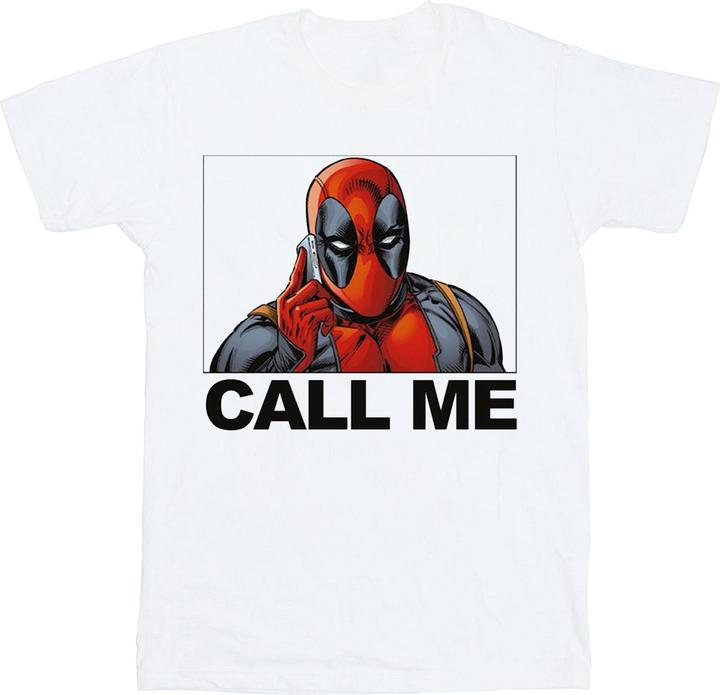 Deadpool Call Me TShirt