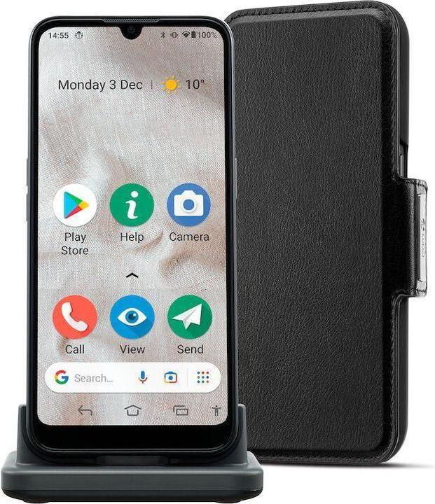 Doro 8100 Plus sans alimentation (32 Go, Noir, 6.10", SIM simple, 17 Mpx, 4G)