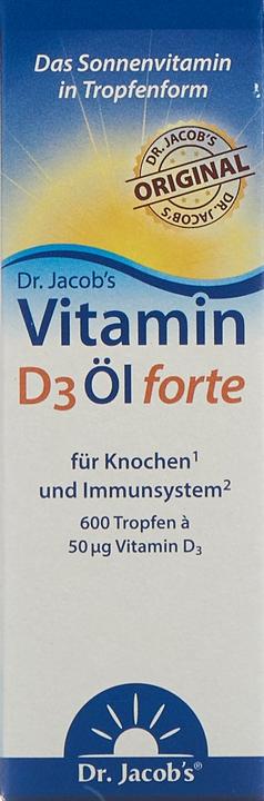 Produktbild Dr. Jacob's D3 Öl forte (1 Stück, Tropfen, 72 g)