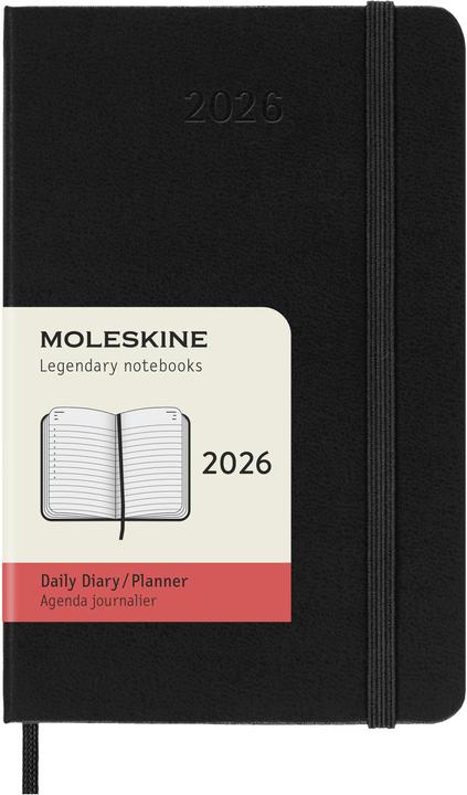 Moleskine Taschenagenda Daily (9 x 14 cm, English)