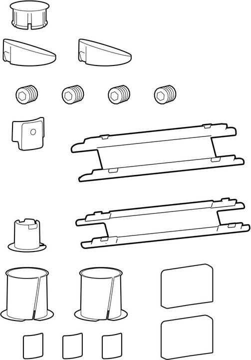 Produktbild Ergotron Accessory Spare Parts Kit Lx Pro Wall Mount Skus white (Wand)