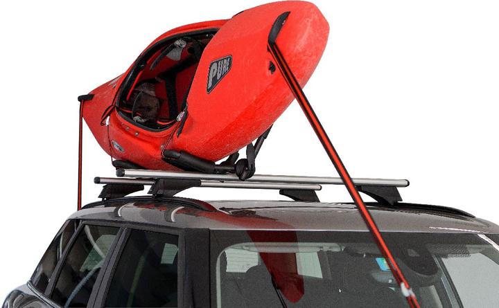 Actual product image Menabo Kayak carrier Niagara, perfect solution for space optimization.