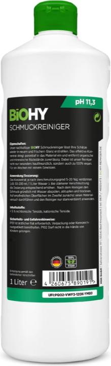 Produktbild Biohy Schmuckreiniger 1L (Konzentrat)