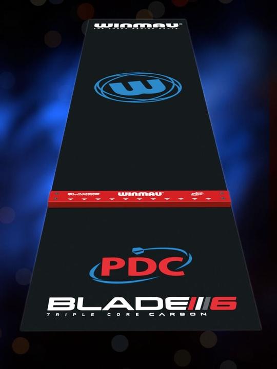 Produktbild Winmau Pro Zone Precision PVC Dartmatte inkl. Oche