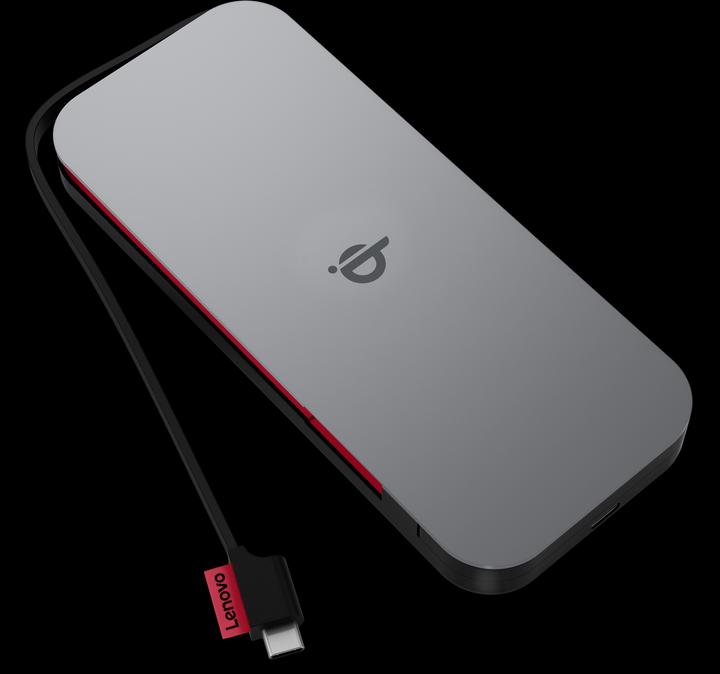 Immagine prodotto Lenovo Banca di alimentazione mobile Go USB-C + Qi Wireless (10000 mAh, 27 W, 38.50 Wh)