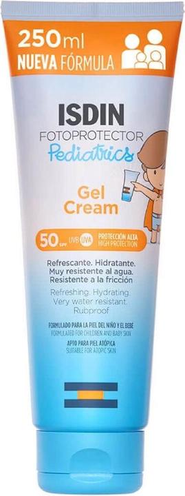 Isdin Sunscreen Pediatrics Spf 50 Gel Cream 250ml (Sonnencreme Gesicht, SPF 50, 250 ml)